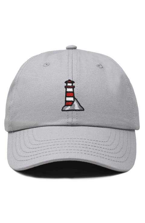 Lighthouse Embroidered Dad Hat