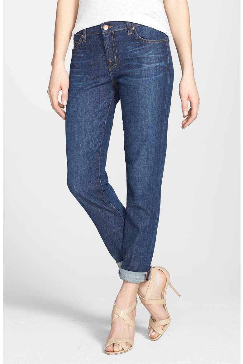 'Midori' Straight Leg Boyfriend Jeans, Main, color, PARADISE