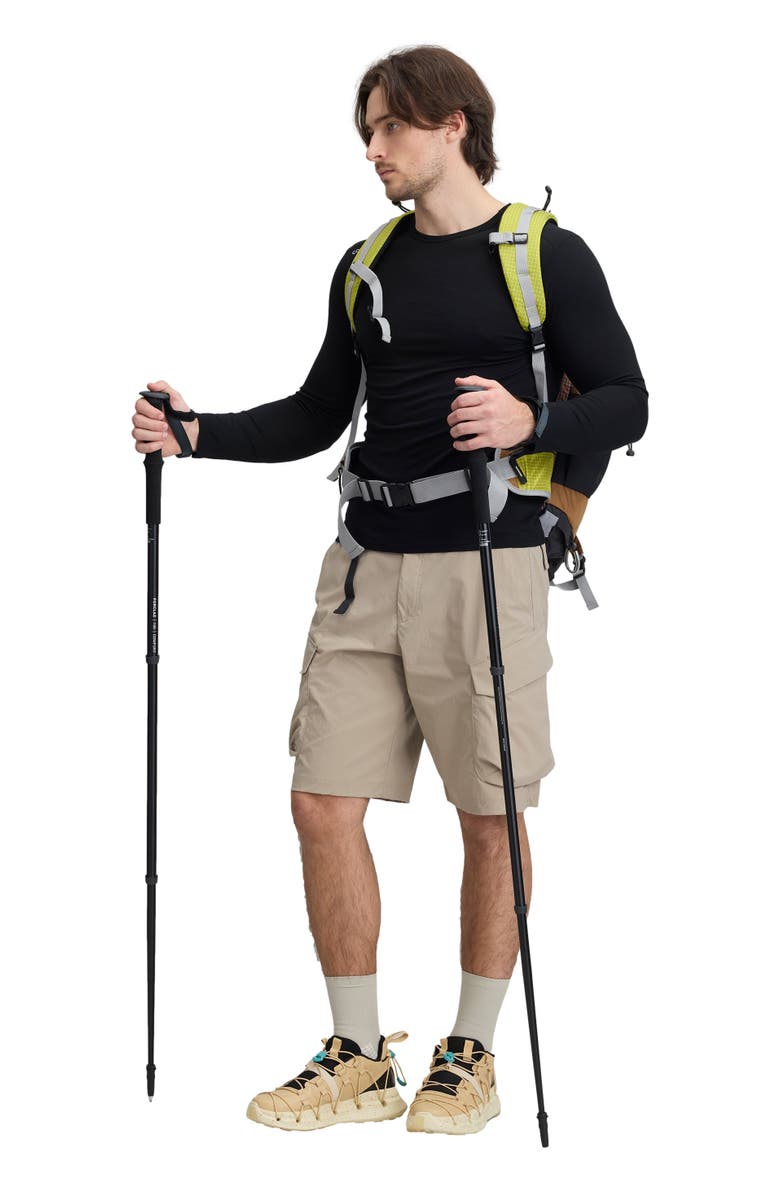 COZY ZERO Men's 100% Merino Classic L/S Crew, Alternate, color, Black