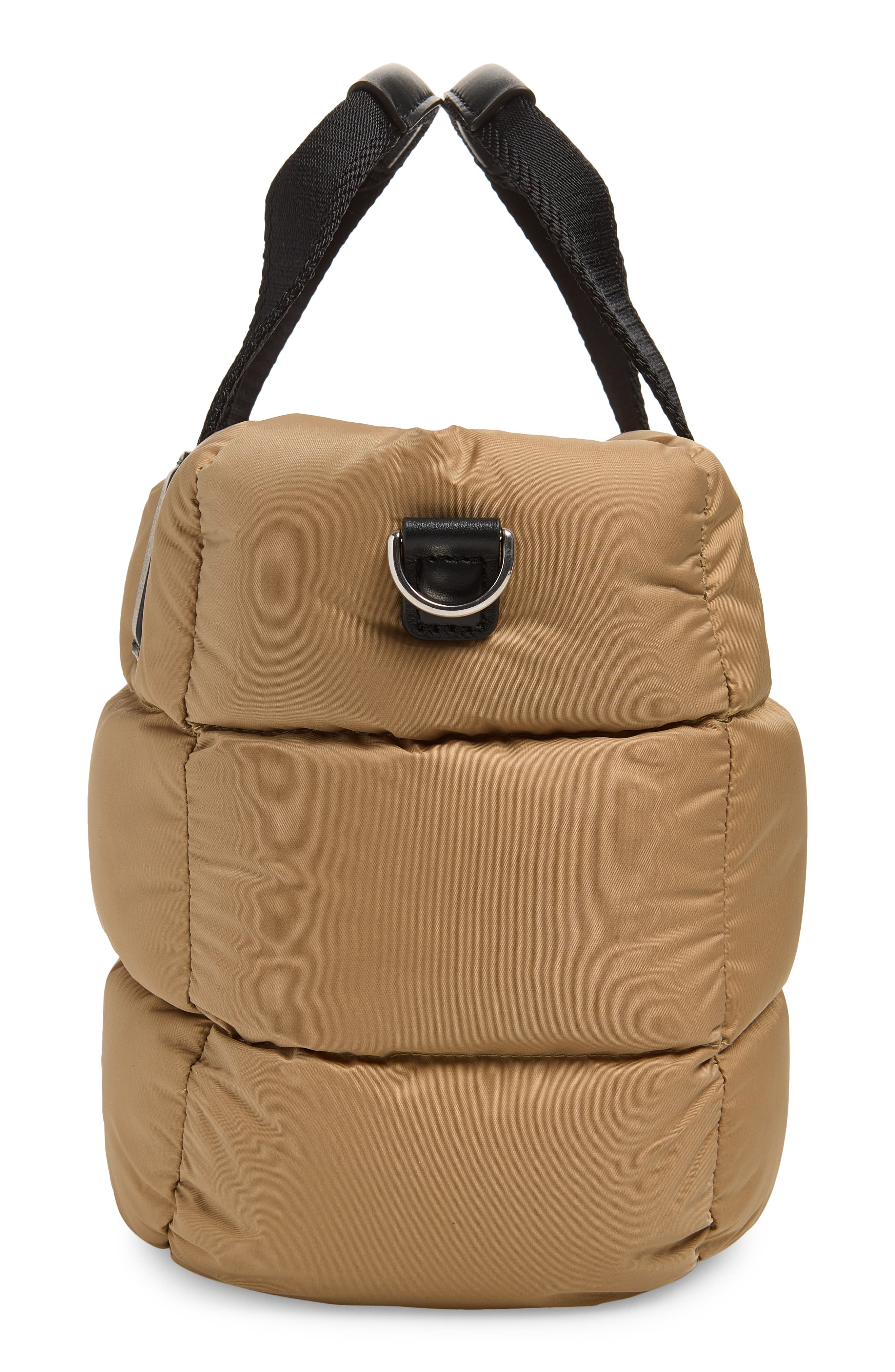 Mini Caradoc Quilted Tote Bag, Alternate, color, TRAVERTINE