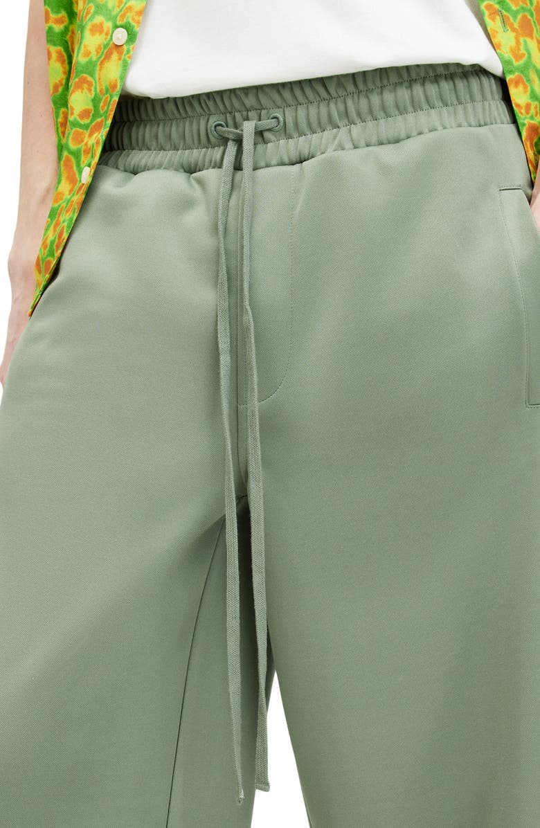 AllSaints Beck Wide Leg Sweatpants, Alternate, color, Shamrock Green
