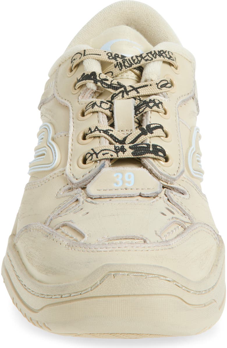 Balenciaga Hamptons Sneaker, Alternate, color, Off White/ Blue