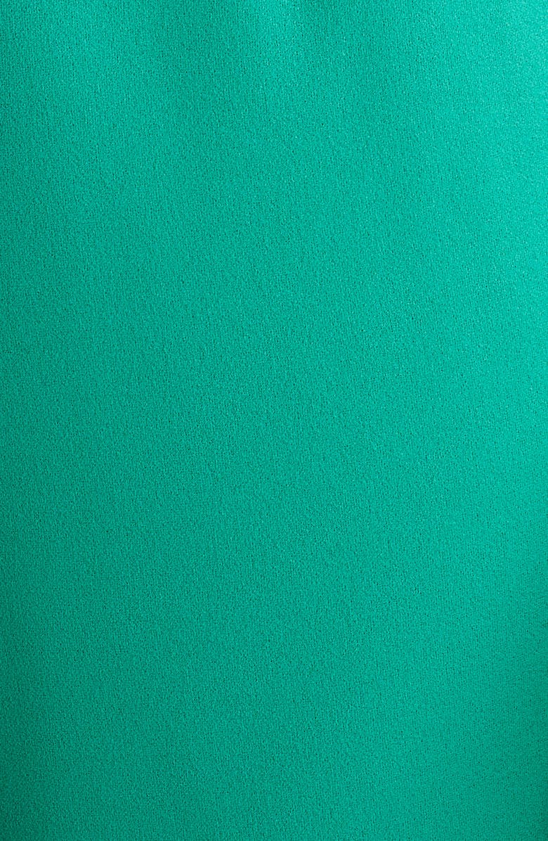 Tahari ASL Notched Neck Sleeveless Jumpsuit, Alternate, color, Jade