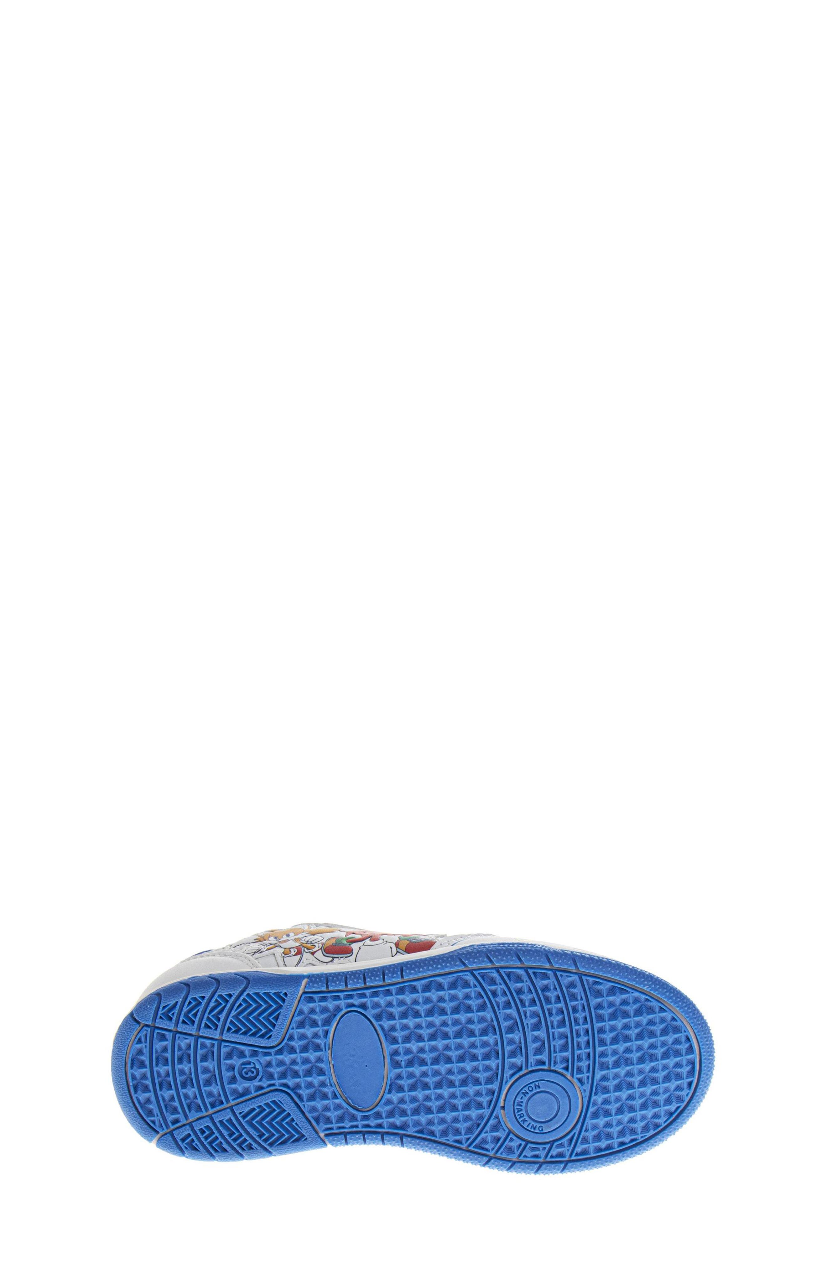 JOSMO Kids' Sonic the Hedgehog Rival Racer Sneaker, Alternate, color, 