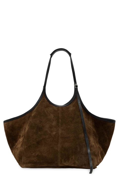 Siloh Suede East/West Tote