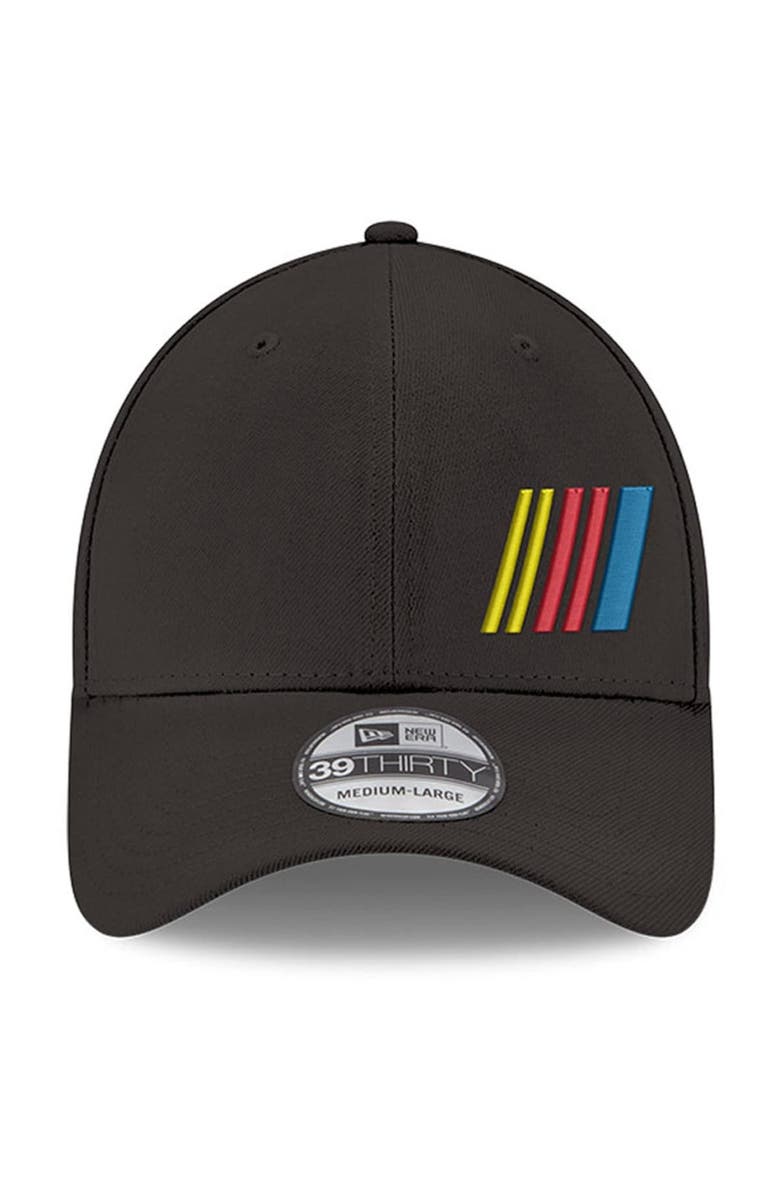 New Era Men's New Era Black NASCAR Flawless 39THIRTY Flex Hat, Alternate, color, 
