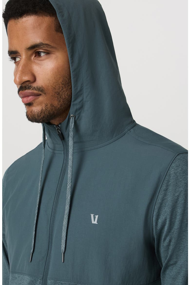 Sunday Element Jacket, Alternate, color, BLUE SEA HEATHER