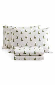 Chickadee Pines Cotton Flannel Sheet Set
