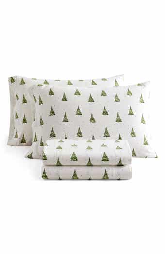 Chickadee Pines Cotton Flannel Sheet Set