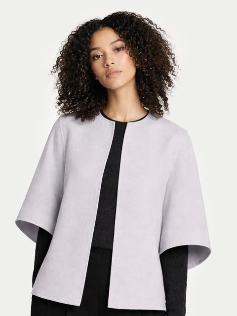 Cashmere Poncho Jacket