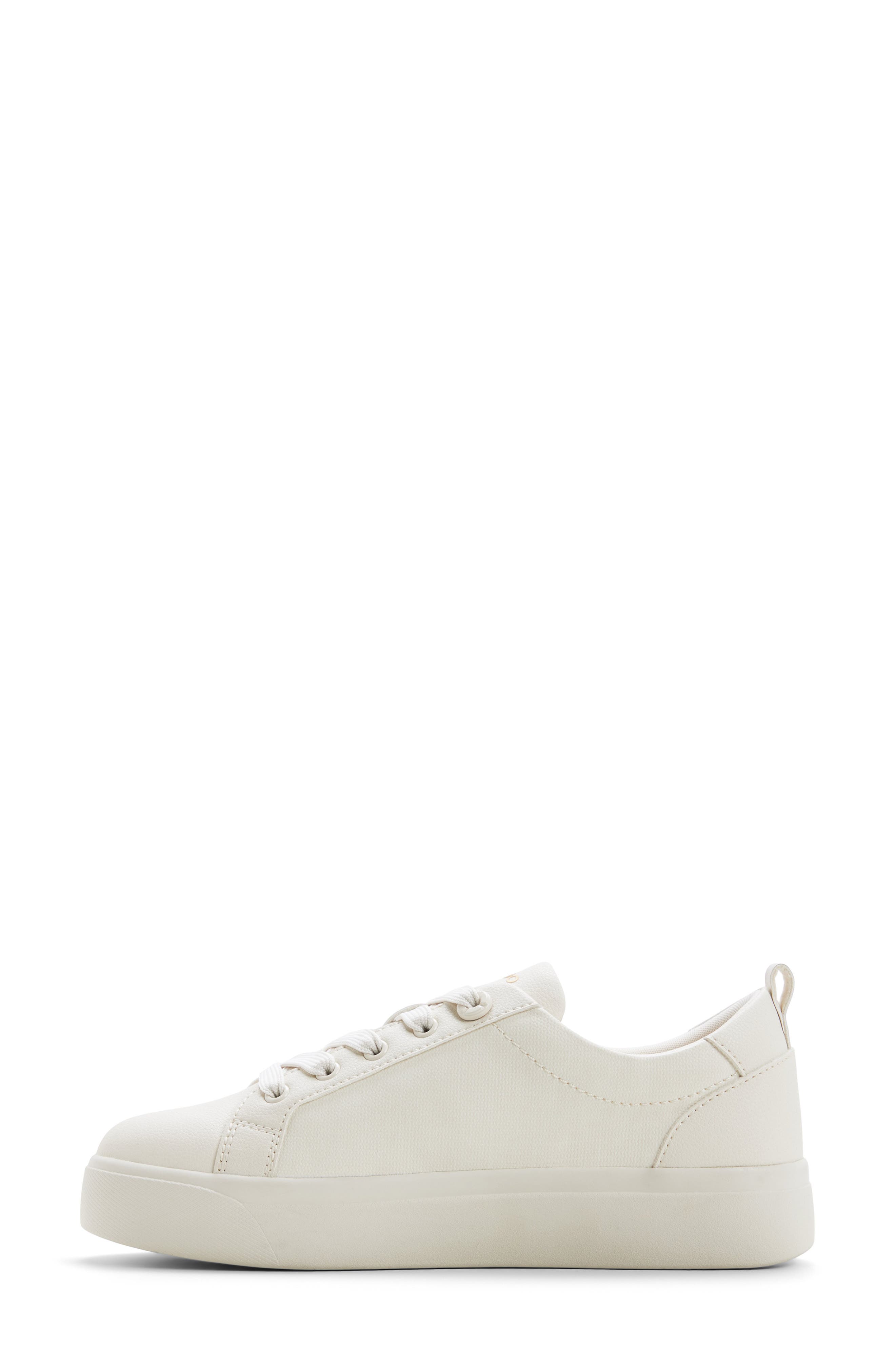 ALDO Wildflowers Sneaker, Alternate, color, White/ Multi