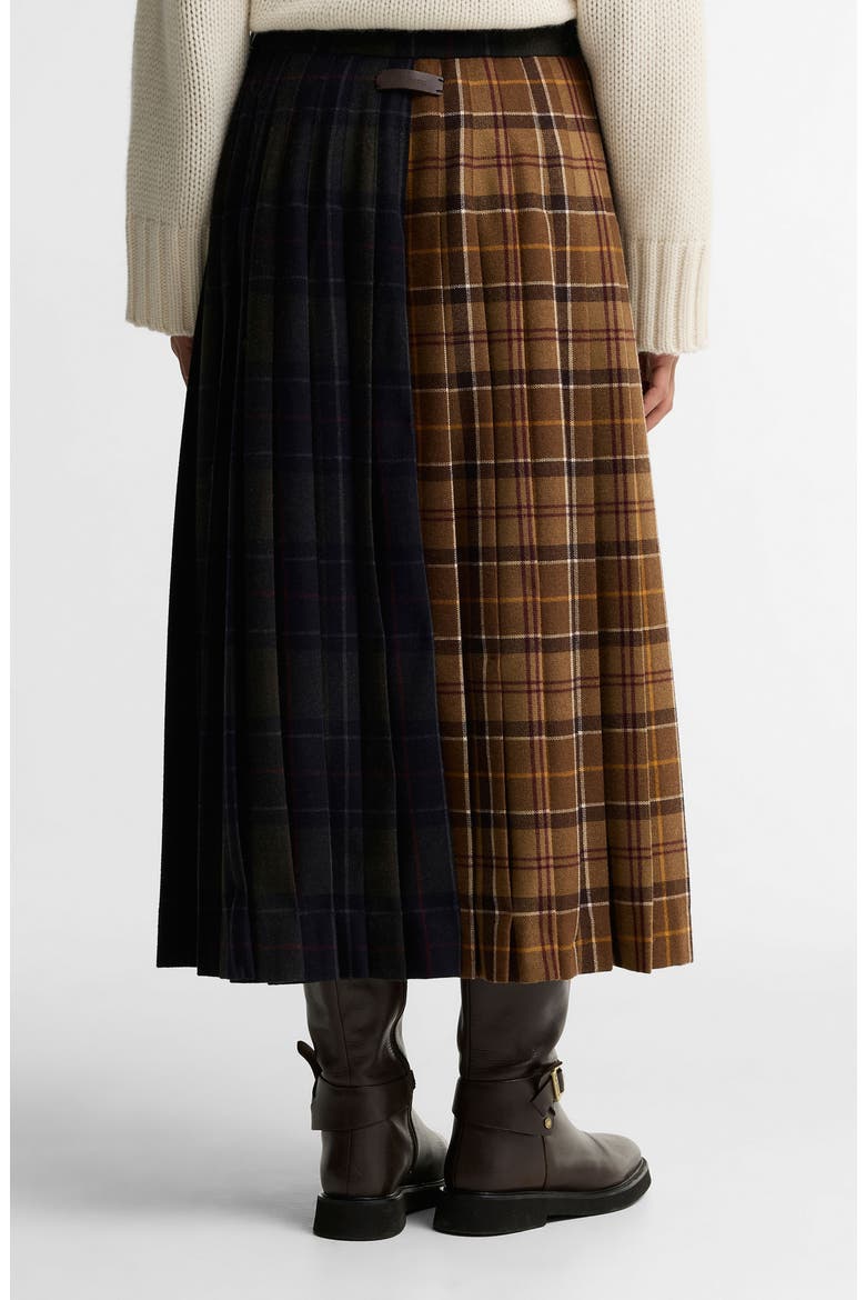 Hazelwood Plaid Midi Skirt, Alternate, color, MULTI