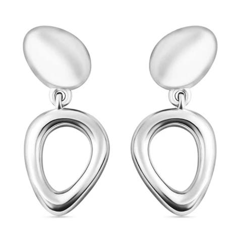 Volcan Stud Drop Earrings