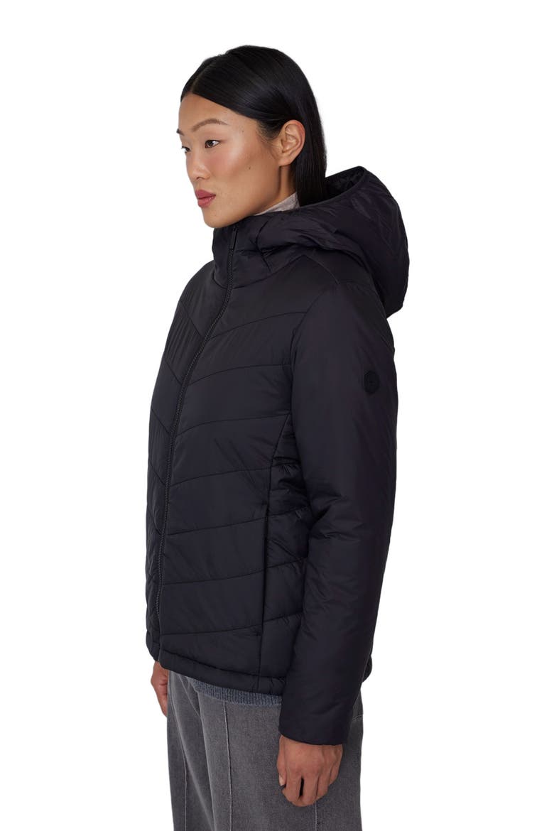 CAMILA | Lightweight Hooded Insulated Jacket, Alternate, color, Black