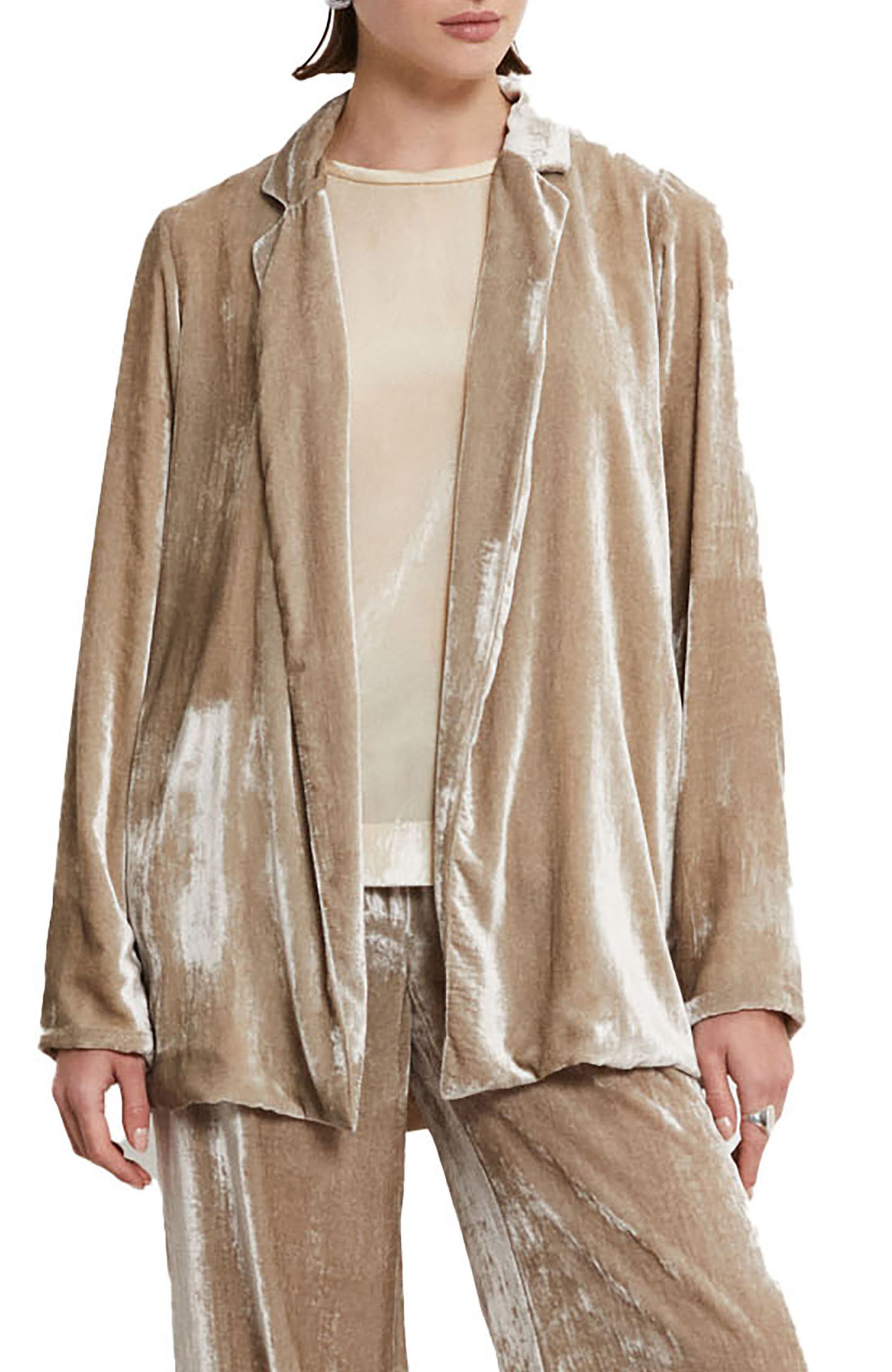 Velvet Blazer