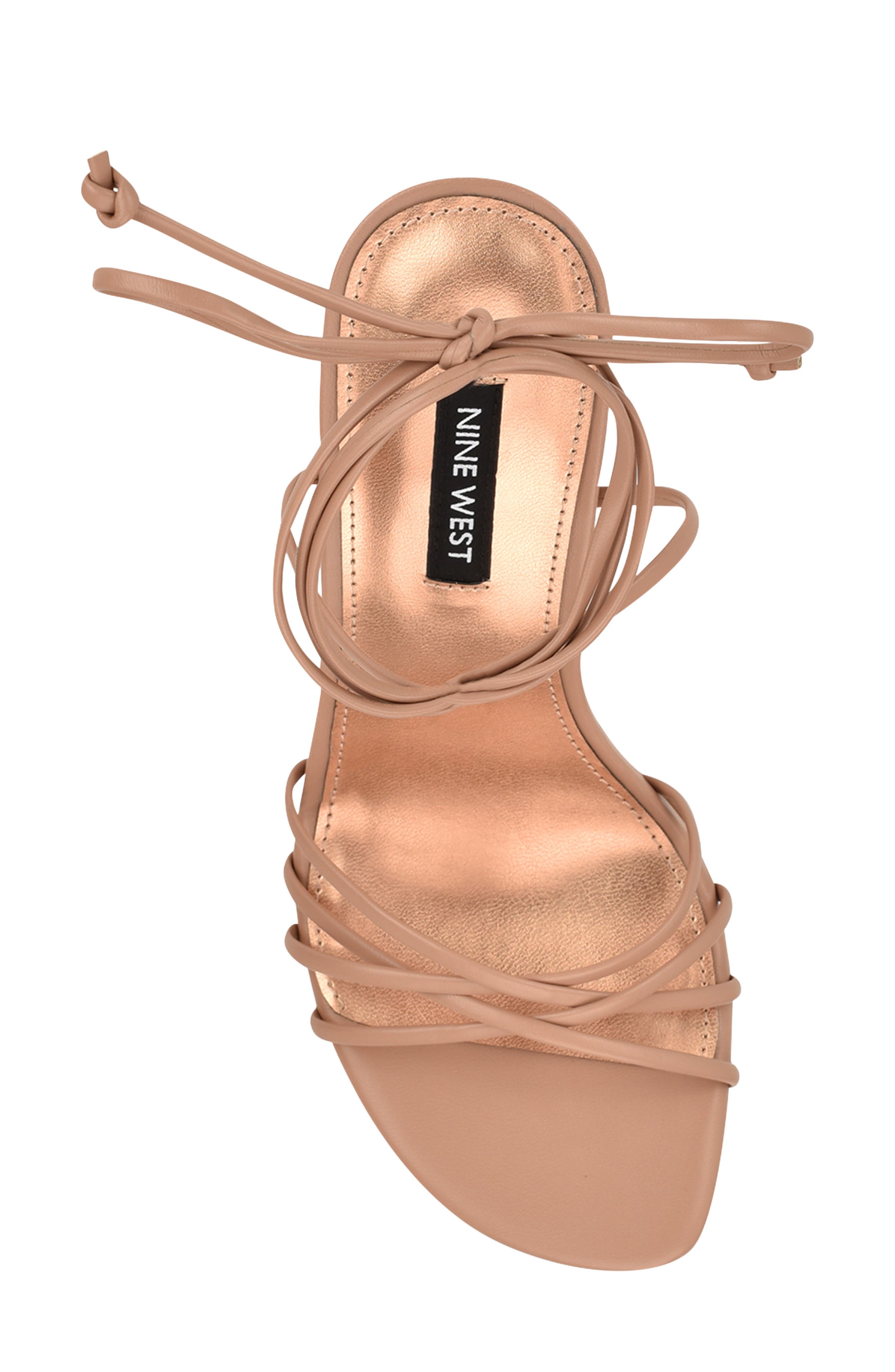 Opela Ankle Wrap Sandal, Alternate, color, LIGHT NATURAL