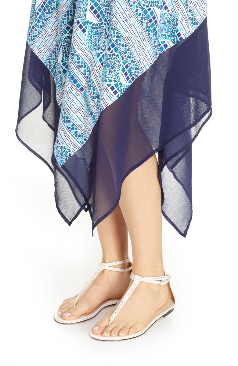 Tommy Bahama Floral Isles Cover-Up Scarf Dress, Alternate, color,