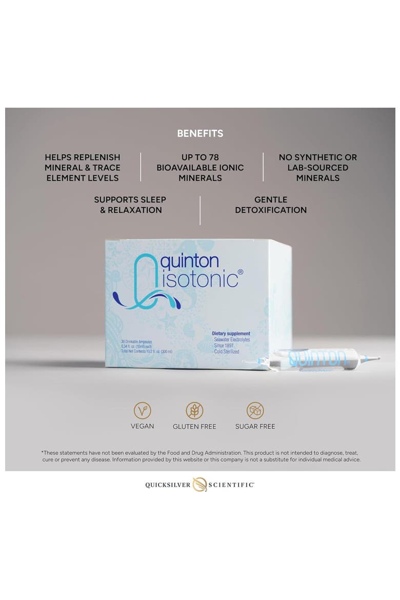Isotonic Solution Sea Water Mineral Electrolyte Liquid Supplement, Alternate, color, None