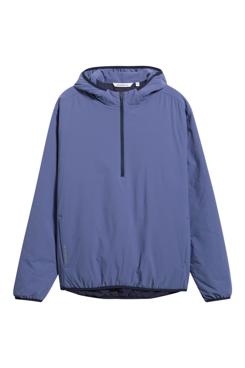 Ridge Half-Zip Hoodie, Main, color, BALI BLUE