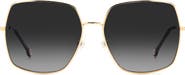 Carolina Herrera 60mm Gradient Square Sunglasses