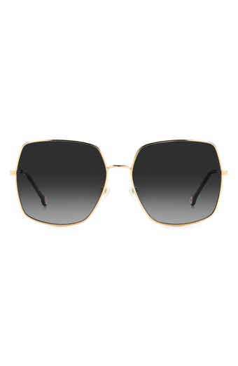 Carolina Herrera 60mm Gradient Square Sunglasses
