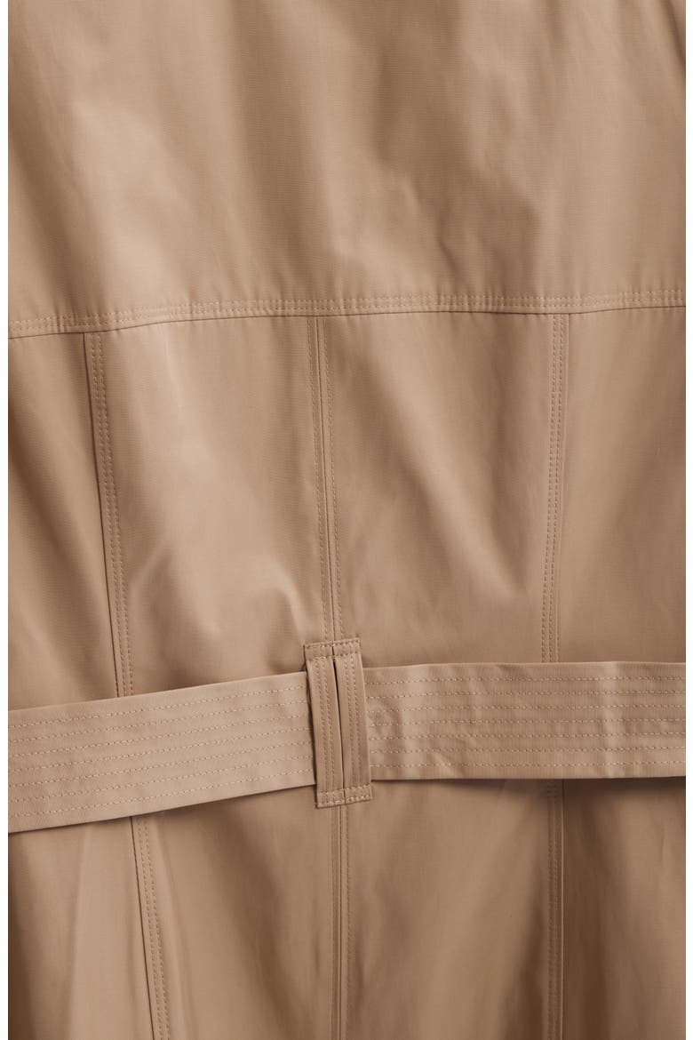 Cotton Blend Trench Coat, Alternate, color, BRITISH KHAKI