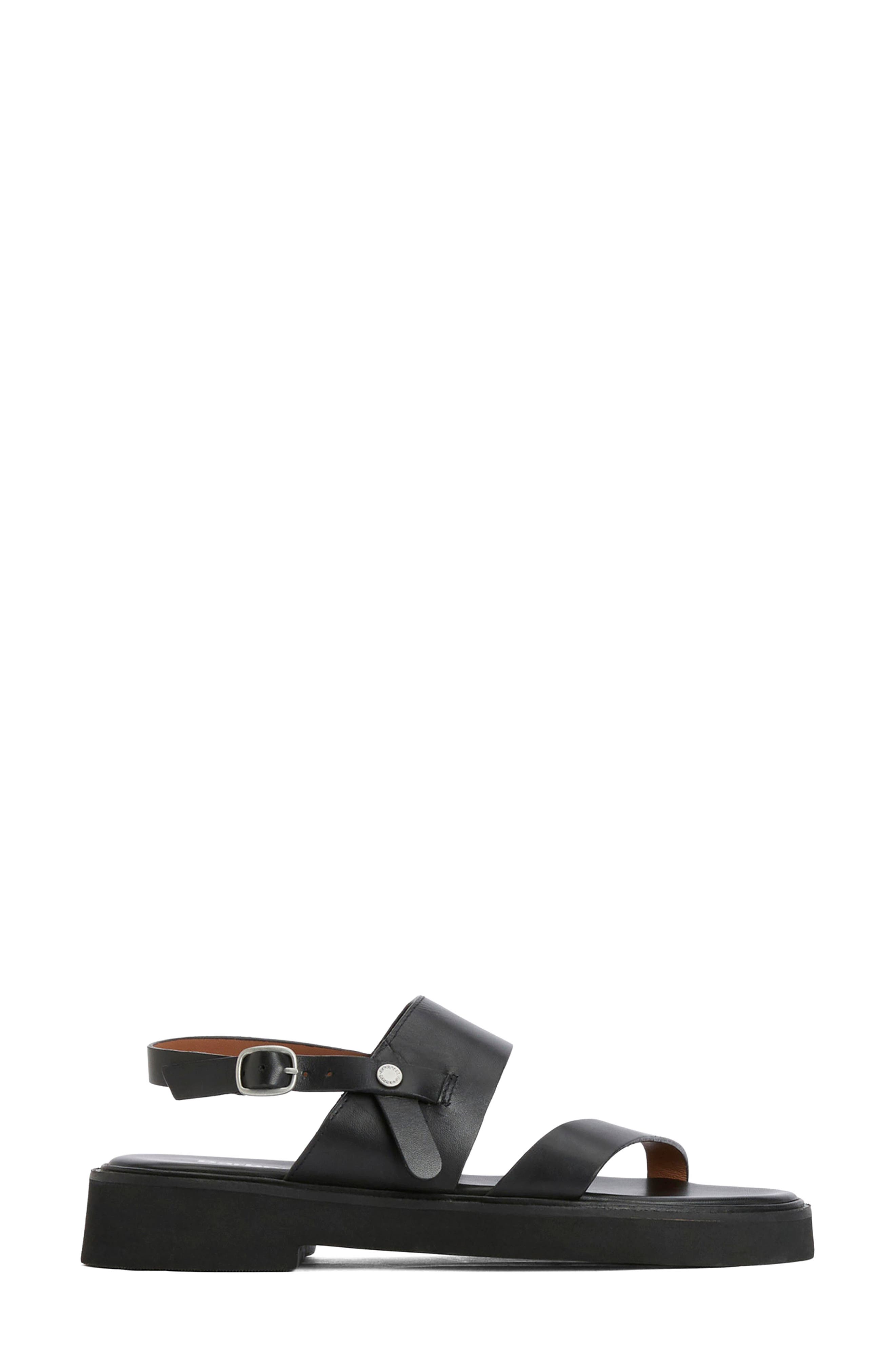Barbour Dakota Slingback Sandal, Alternate, color, Black