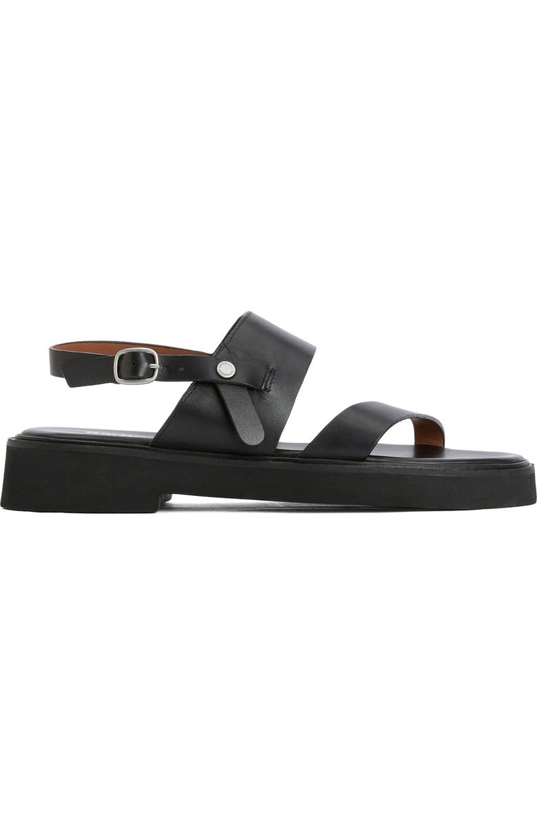 Barbour Dakota Slingback Sandal, Alternate, color, Black