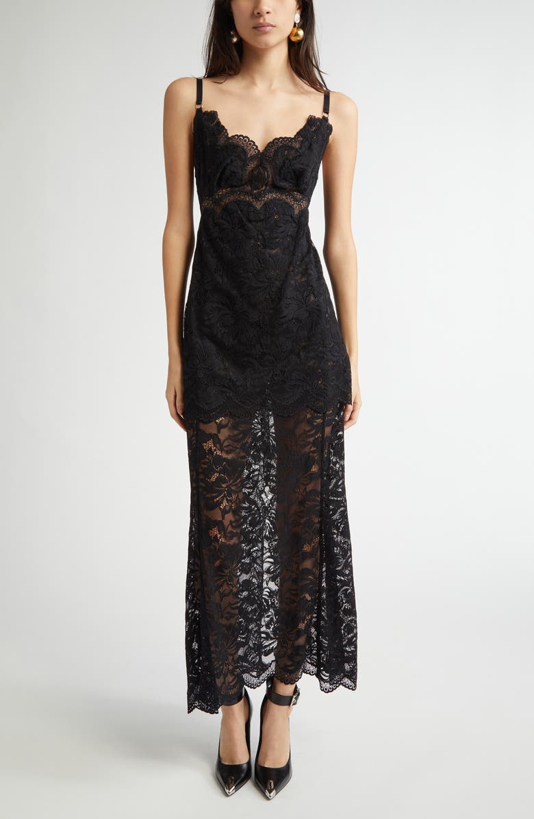 Rabanne Lace Slipdress, Main, color,