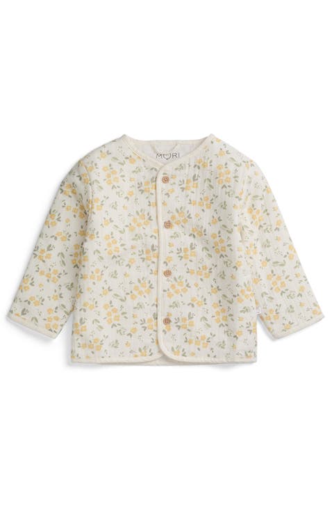 Floral Muslin Quilted Jacket (Baby)