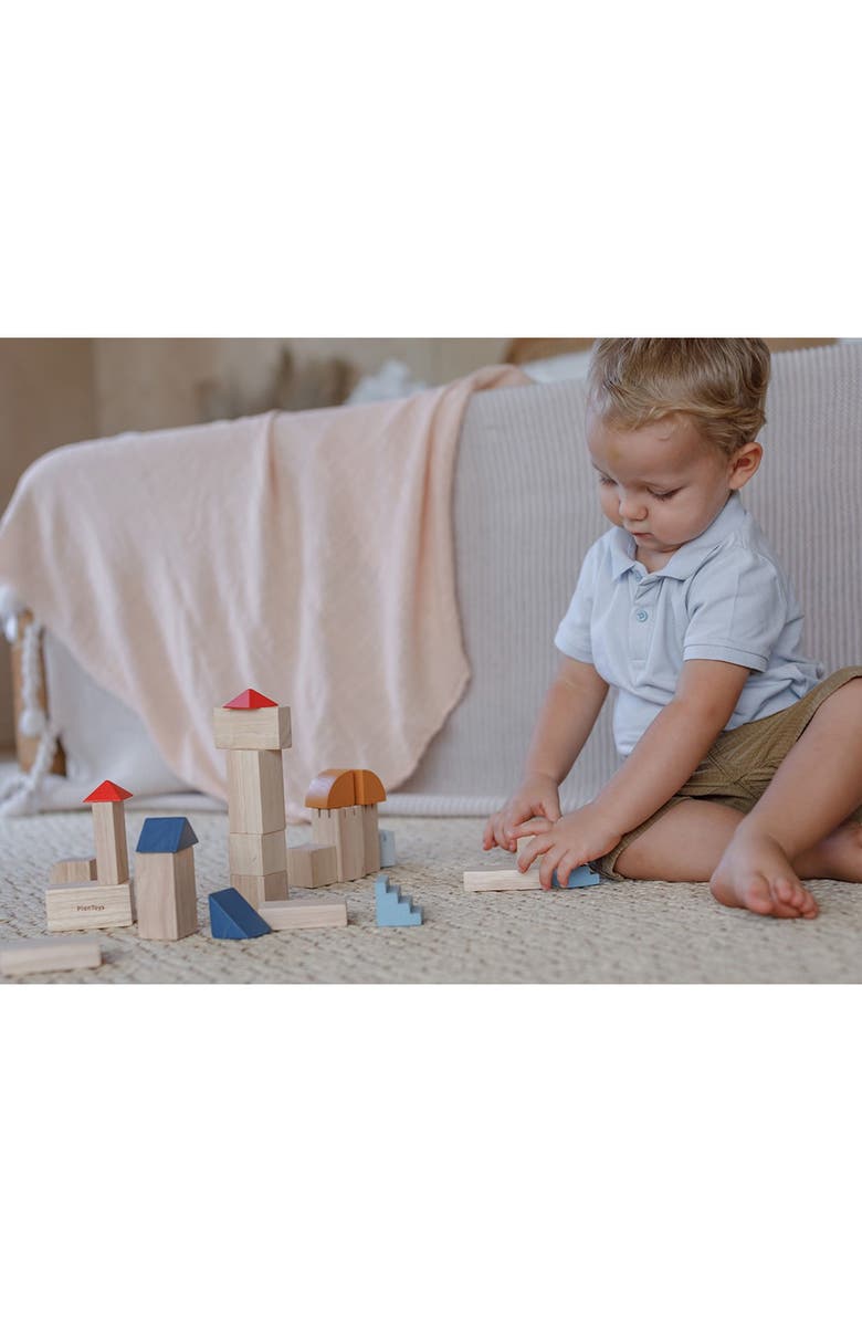 PlanToys<sup>®</sup> Orchard Creative Blocks, Alternate, color, Assorted