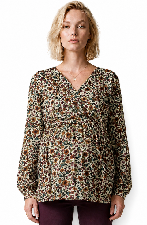 Maternity & Nursing blouse Tess