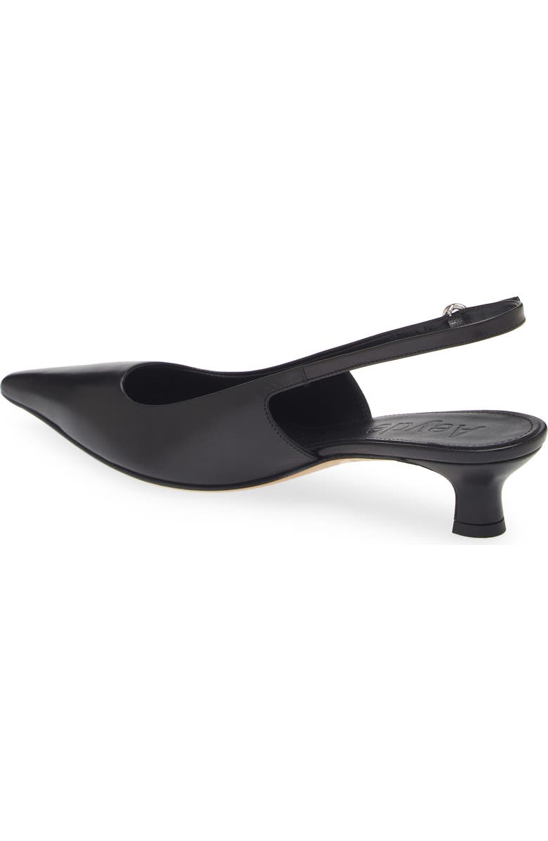 aeyde Catrina Kitten Heel Slingback Pump, Alternate, color,