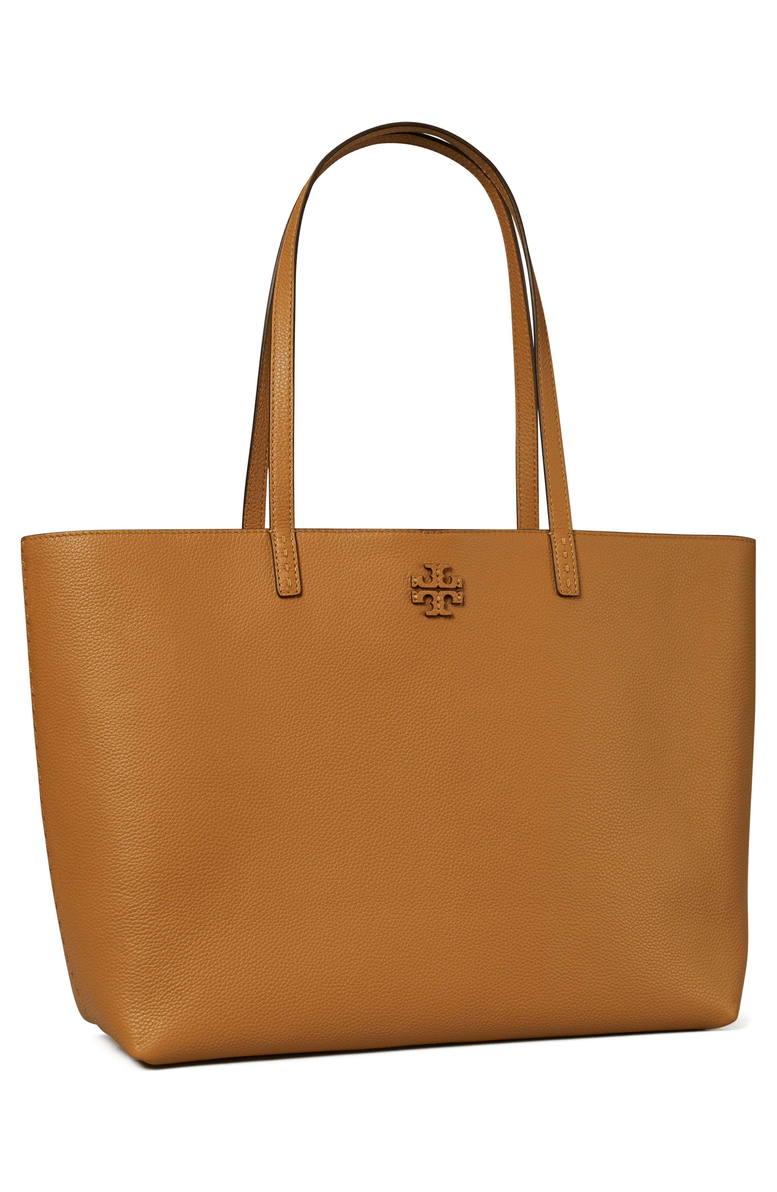McGraw Leather Tote, Alternate, color, TIRAMISU