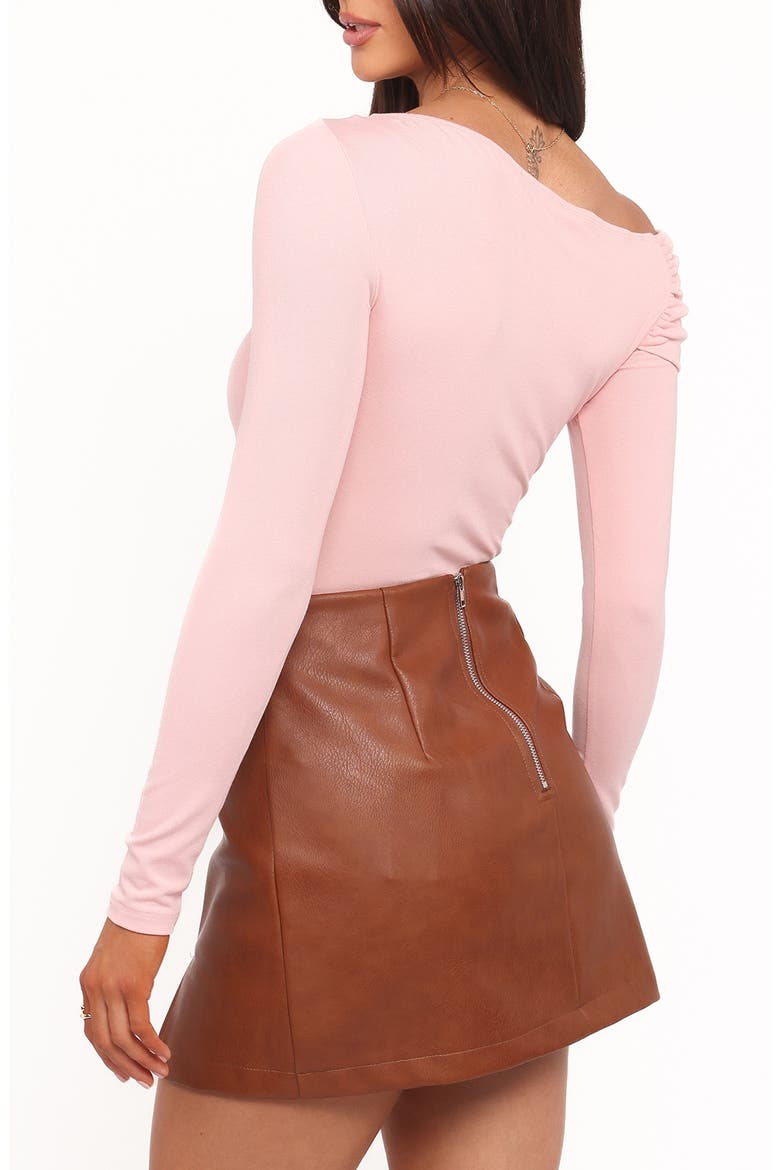 Liah One-Shoulder Top, Alternate, color, LIGHT PINK