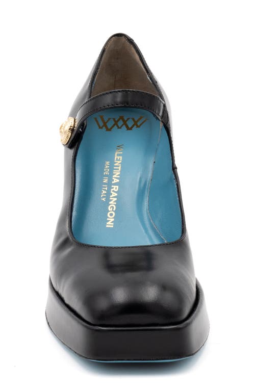 Valentina Rangoni Piuma Mary Jane Platform Pump