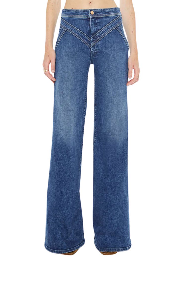 The Criss Cross Roller Heel Jeans, Main, color, PRIZED POSSESSION