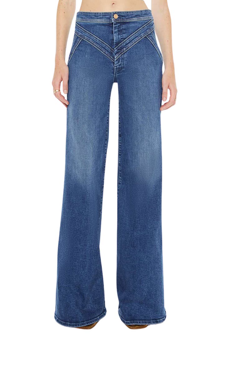 MOTHER The Criss Cross Roller Heel Jeans, Main, color, Prized Possession