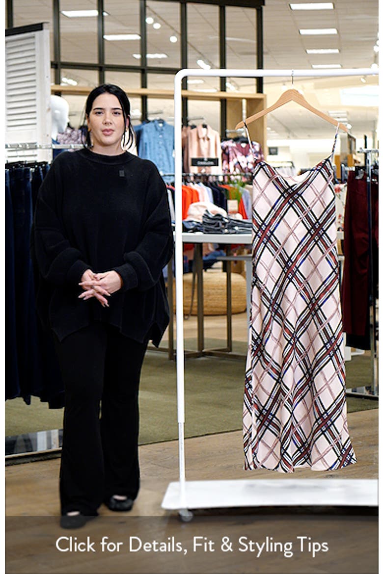 The Kaia Plaid Slipdress video
