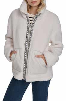 Levi's Faux Shearling Full Zip Jacket