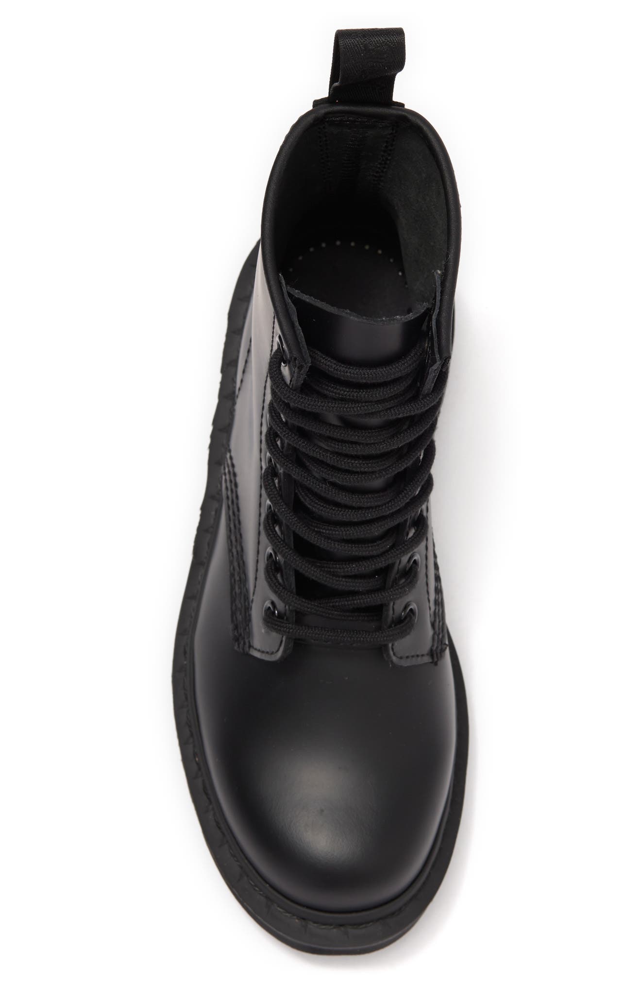 Dr. Martens 1460 Leather Combat Boot, Alternate, color, 