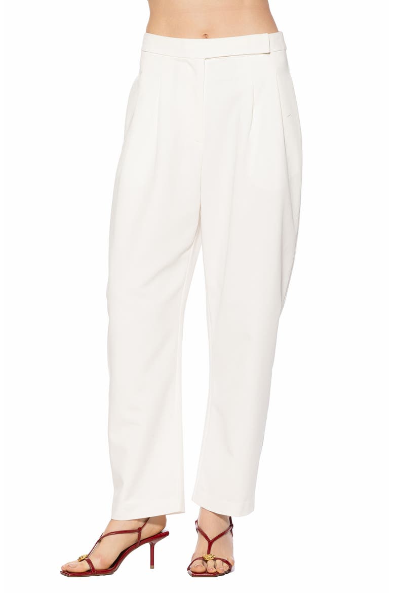 Solene Barrel Leg Pants, Main, color, IVORY