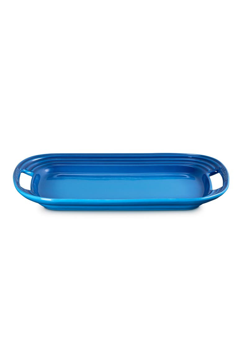 Stoneware Serving Platter, Main, color, MARSEILLE
