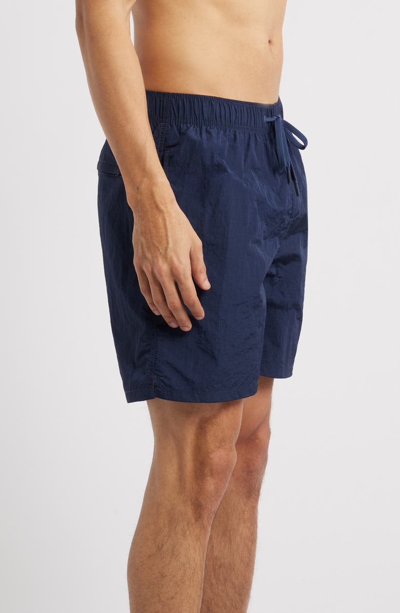 Vintage Summer Nylon Swim Trunks, Alternate, color,