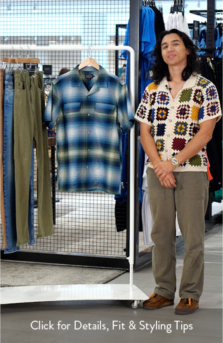 Baja Board Plaid Camp Shirt, sales video thumbnail