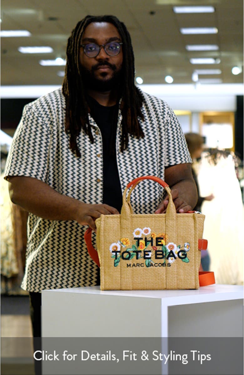 Marc Jacobs The Medium Faux Raffia Tote | Nordstrom