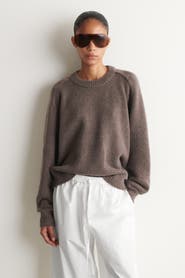 COS Rounded Cashmere Crew-neck Jumper