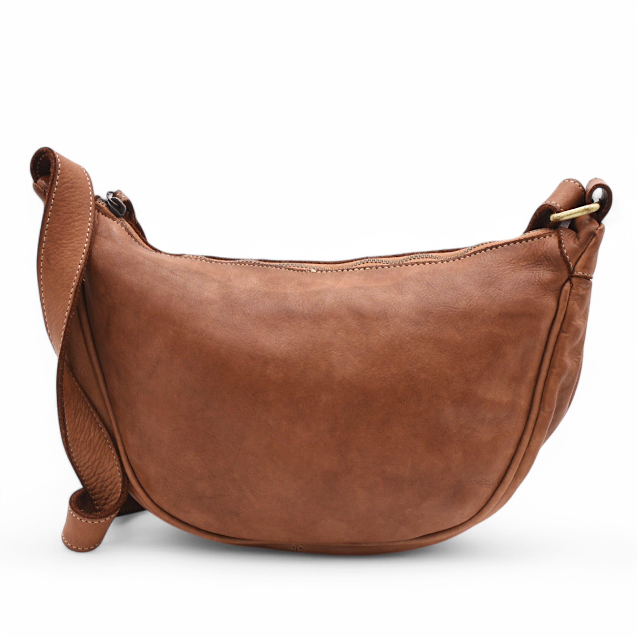 Hug Hobo, Alternate, color, Cognac