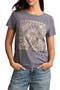 Celestial Frame Metallic Graphic T-Shirt