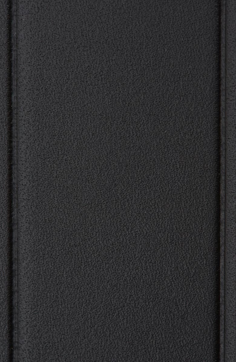 Balenciaga Hourglass Logo Buckle Leather Belt, Alternate, color, 